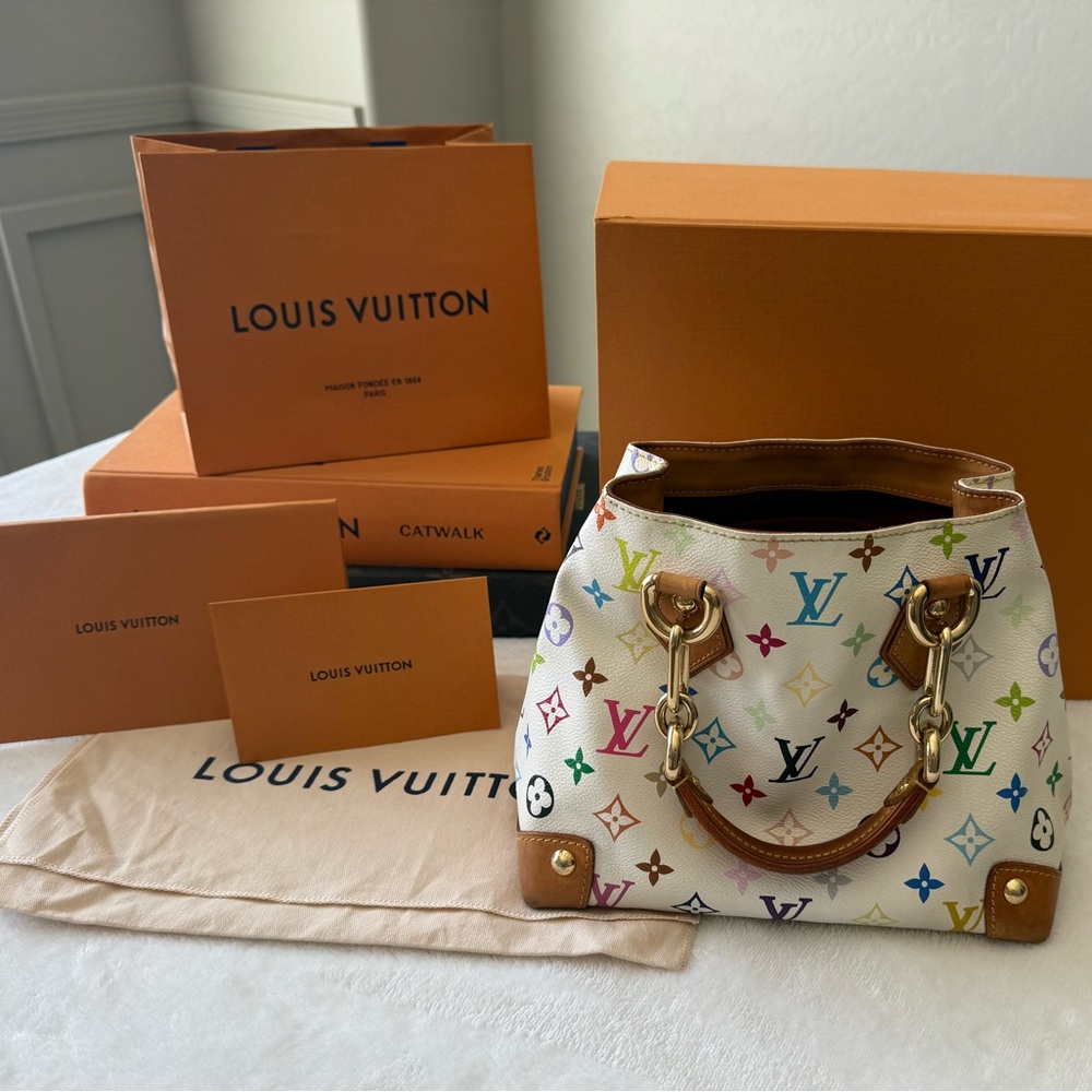 Authentic Vintage Murakami Louis Vuitton Audra Bag